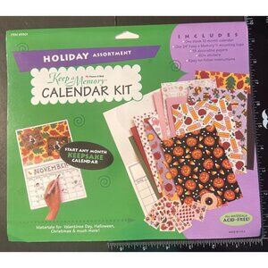 Keep A Memory DIY Calendar Kit Holiday Assortment 3301 crafting scrapbooking